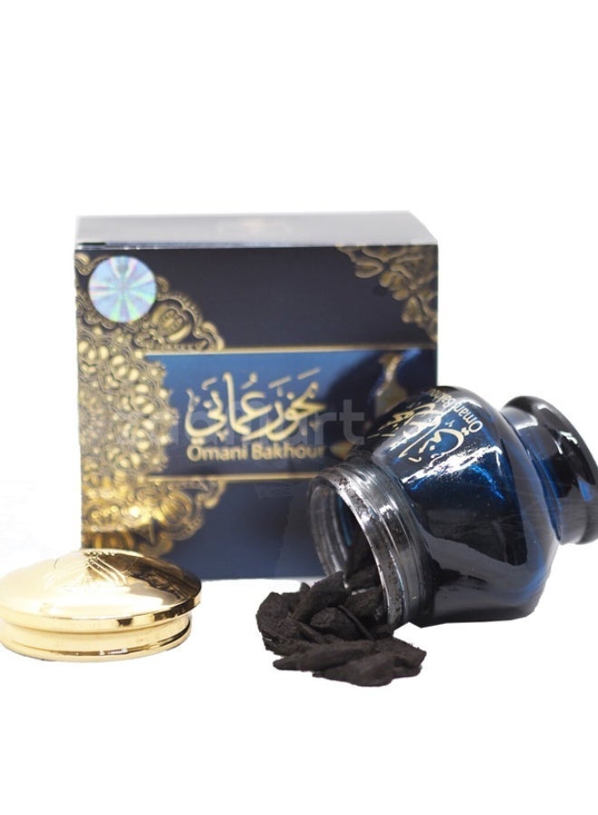 Bakhoor Omani 40grams of Authentic Arabic Agarwood Chips | Aroma Lasts All Day Long - Perfect for Prayers, Namaz, Ramadan & Eid Gifts, Ceremonies, Meditation & Room Perfuming - view 2
